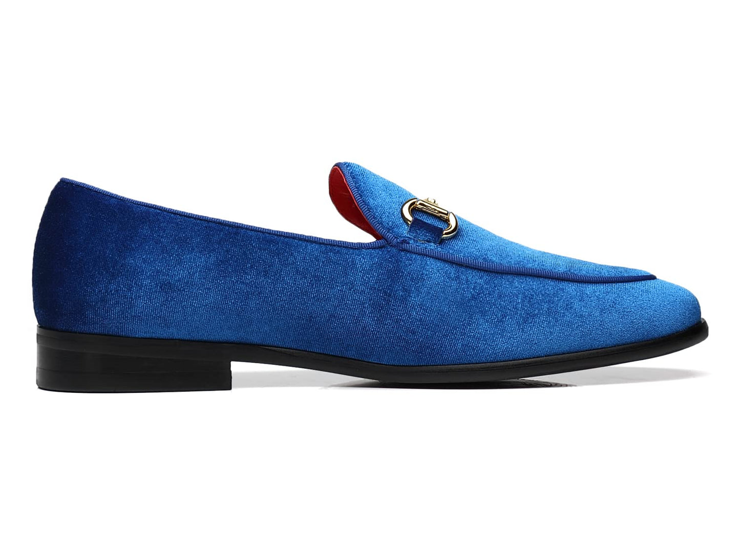 Men's Velvet Loafers Wedding Party Prom Homecoming Shoes