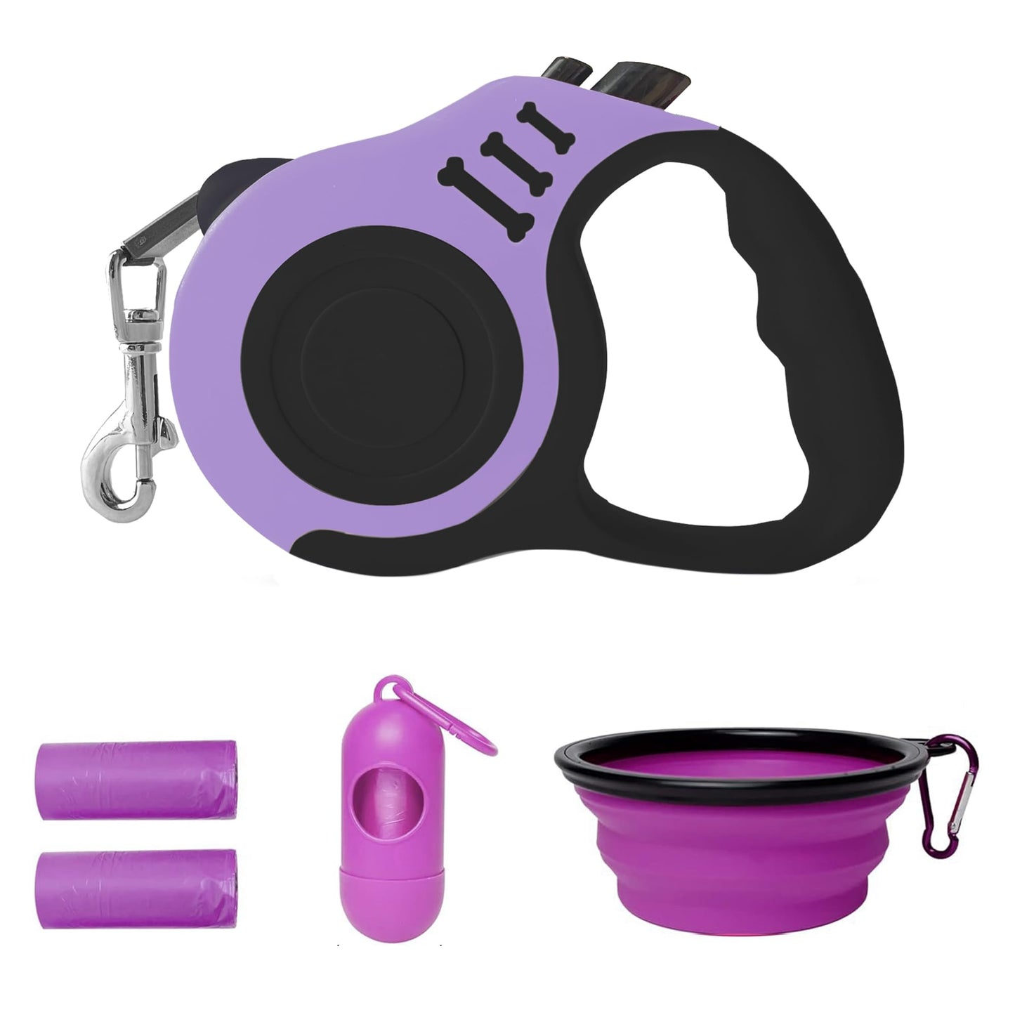 Retractable Dog Leash Automatic Telescopic Tractor Dog Tape, Pet Tape 10/16 FT Durable and Convenient, with Non-Slip Handle, Suitable for Small and Medium-Sized Dogs