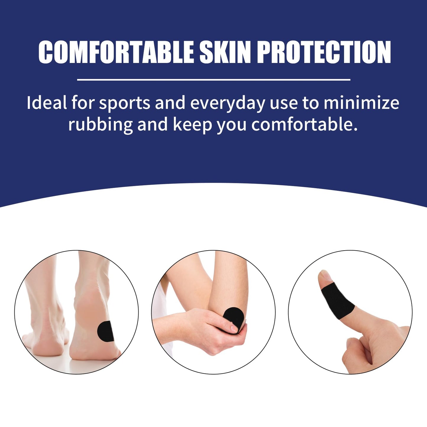 Athletic Tape Wrap 60 Pack, Portable & Easy to Use R3 | Lightweight, travel-friendly, No residue
