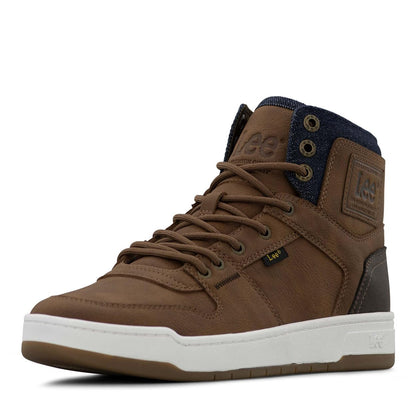 Lee Men's Daybreaker Hi Retro Court Fashion Sneaker