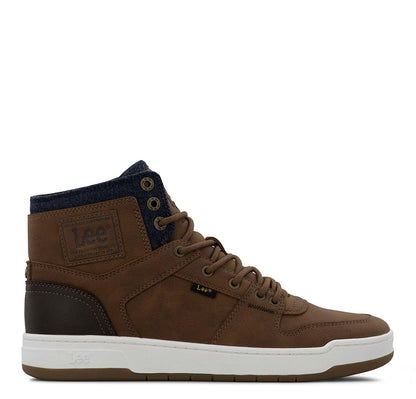 Lee Men's Daybreaker Hi Retro Court Fashion Sneaker