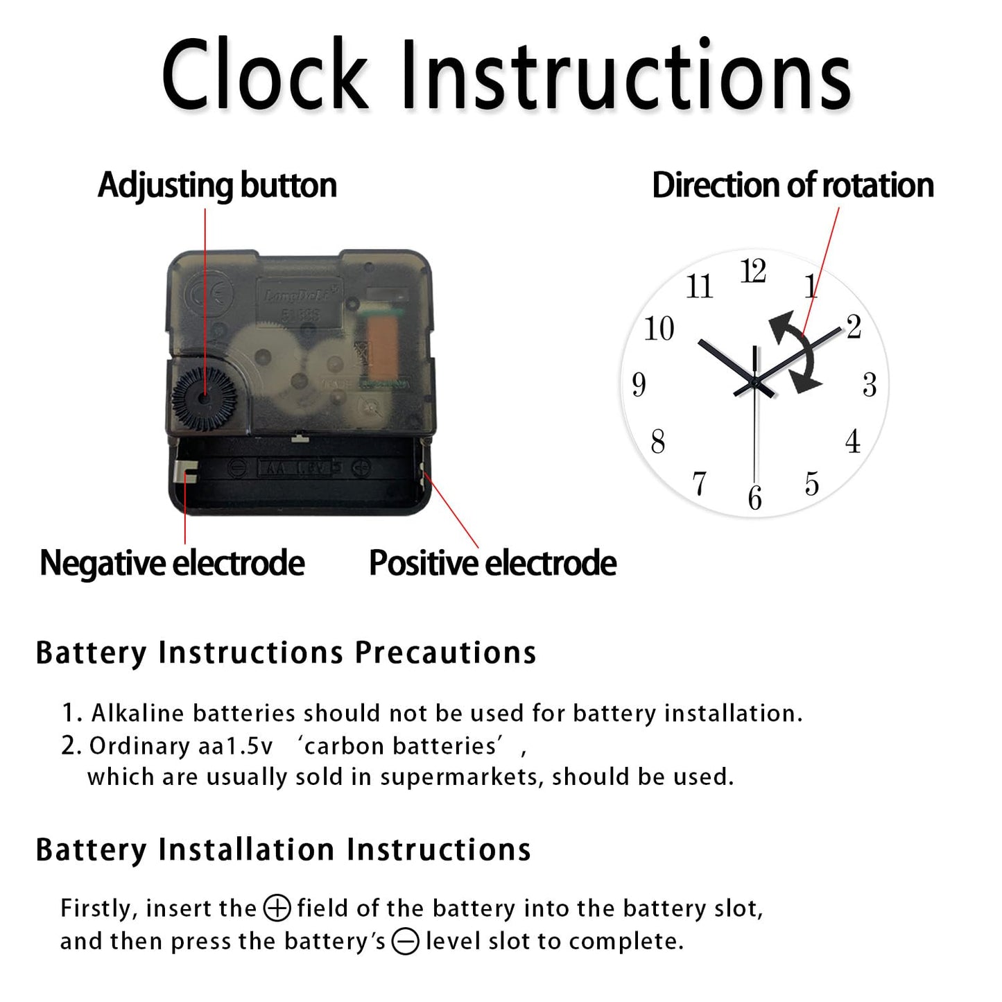 White Marble Glass Wall Clocks Battery Operated 12 Inch Abstract Decorative Analog Wall Clocks for Living Room Bedroom Office Silent Wall Clock Modern