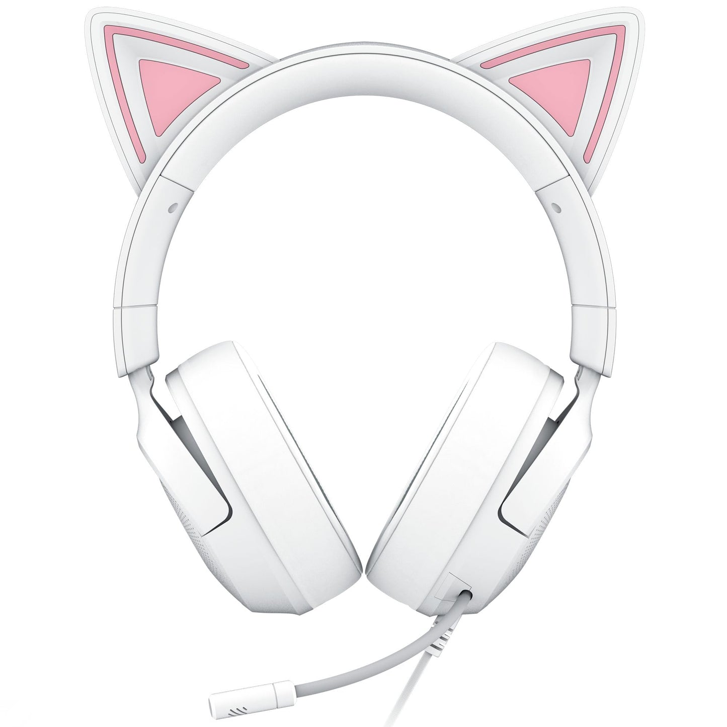 Razer Kraken Kitty V3 X Wired Gaming Headset: Kitty Ears - HyperClear Cardioid Mic - 40 mm Drivers - 7.1 Surround Sound - Comfy Ear Cushions - Cross-Platform via 3.5mm PC, PS5, Xbox, Switch 2 - Pink