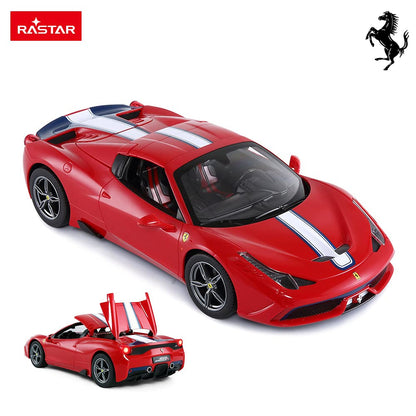 RASTAR RC Car | 1/14 Scale Ferrari LaFerrari Radio Remote Control R/C Toy Car Model Vehicle for Boys Kids, Red