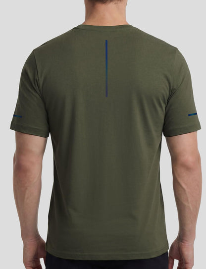 Cooling Bamboo Viscose T-Shirt for Men, Moisture Wicking Lightweight Quick Dry Workout Tee for Hot Weather