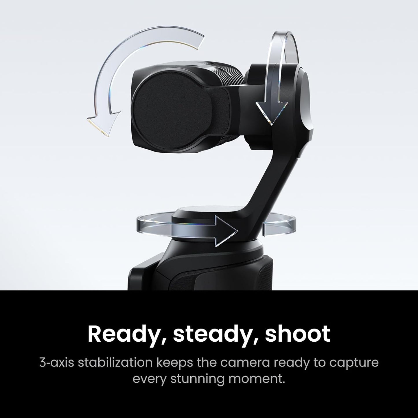 Insta360 Luna Ultra - 8K Vlogging Camera with Dual Leica Lenses, 12× Zoom, 1" Sensor, Detachable 2" Touchscreen, Triple AI Chip, Pocket Gimbal Camera for Vlog Photography-Cosmic Black