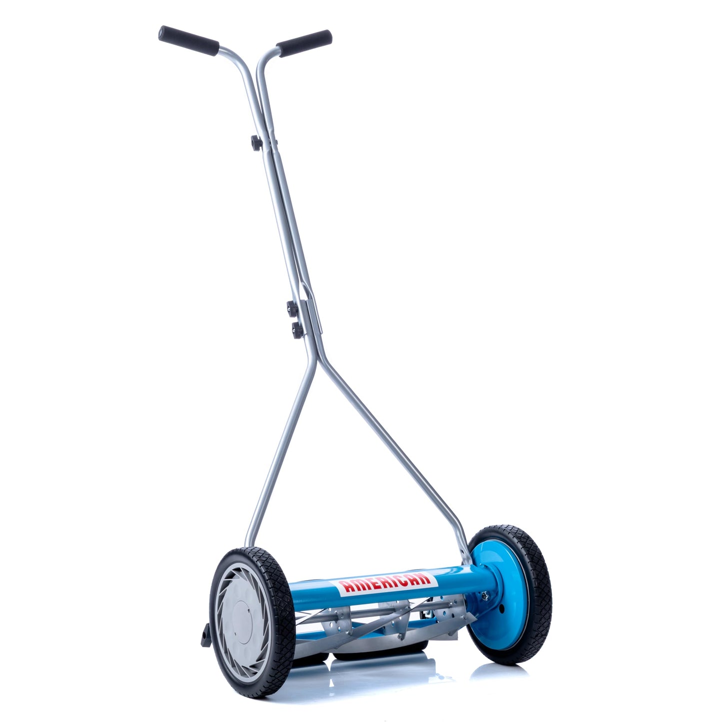 American Lawn Mower 1204-14 14-Inch 4-Blade Push Reel Lawn Mower, Red