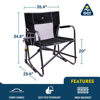 GCI Outdoor Stowaway Rocker - Hunter Topo
