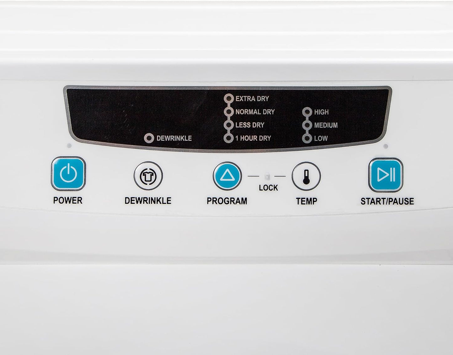 Compact 3.5 cu. ft. Electric Dryer in White