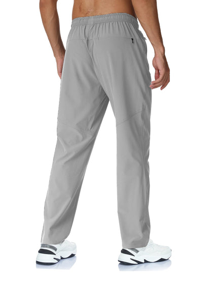 Rapoo Mens Lightweight Hiking Pants Quick Dry Stretch Joggers for Running Workout Casual