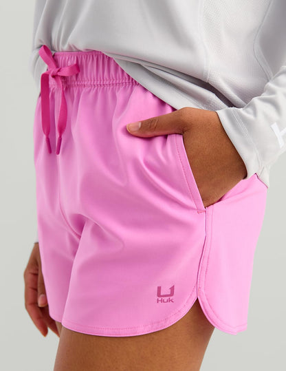 HUK Womens Pursuit Volley Short, Quick-Dry Fishing Shorts for Women