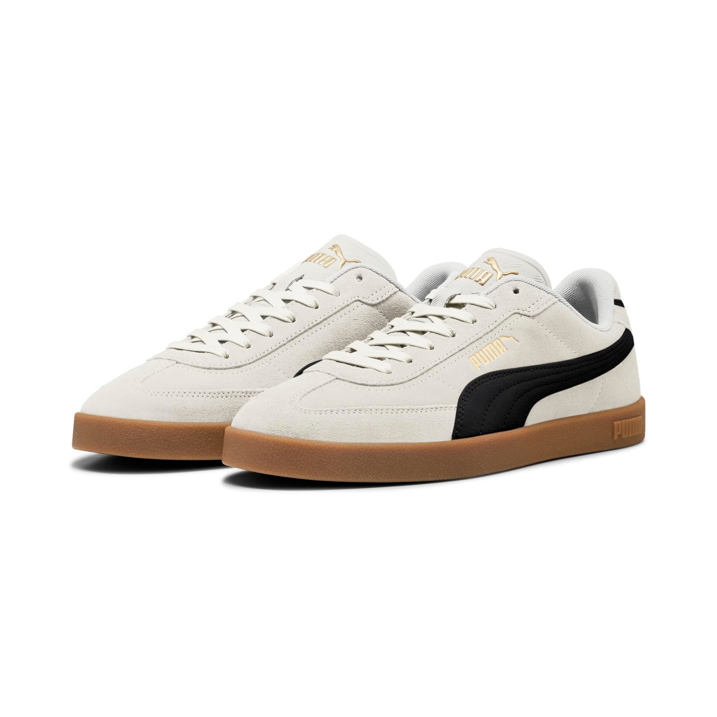 PUMA Mens Club Ii Era Suede Lace Up Sneakers Shoes Casual