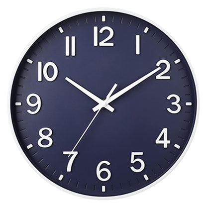 HZDHCLH Wall Clocks Battery Operated,Wall Clock Green,8 inch Wall Clock Silent Non Ticking Modern 3D Numbers for Kitchen Bedroom Living Room Office Classroom Decor