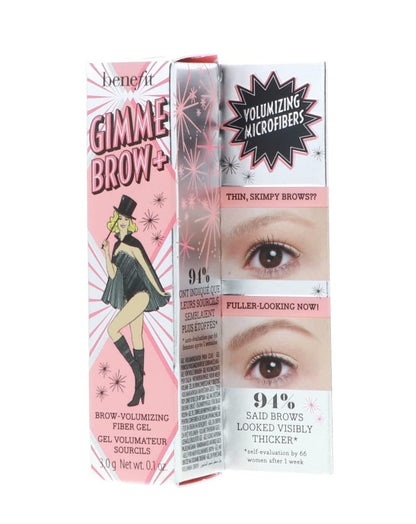 Benefit Cosmetics Gimme Brow + Volumizing Eyebrow Gel, 4.5 - Neutral deep brown, 1 Count