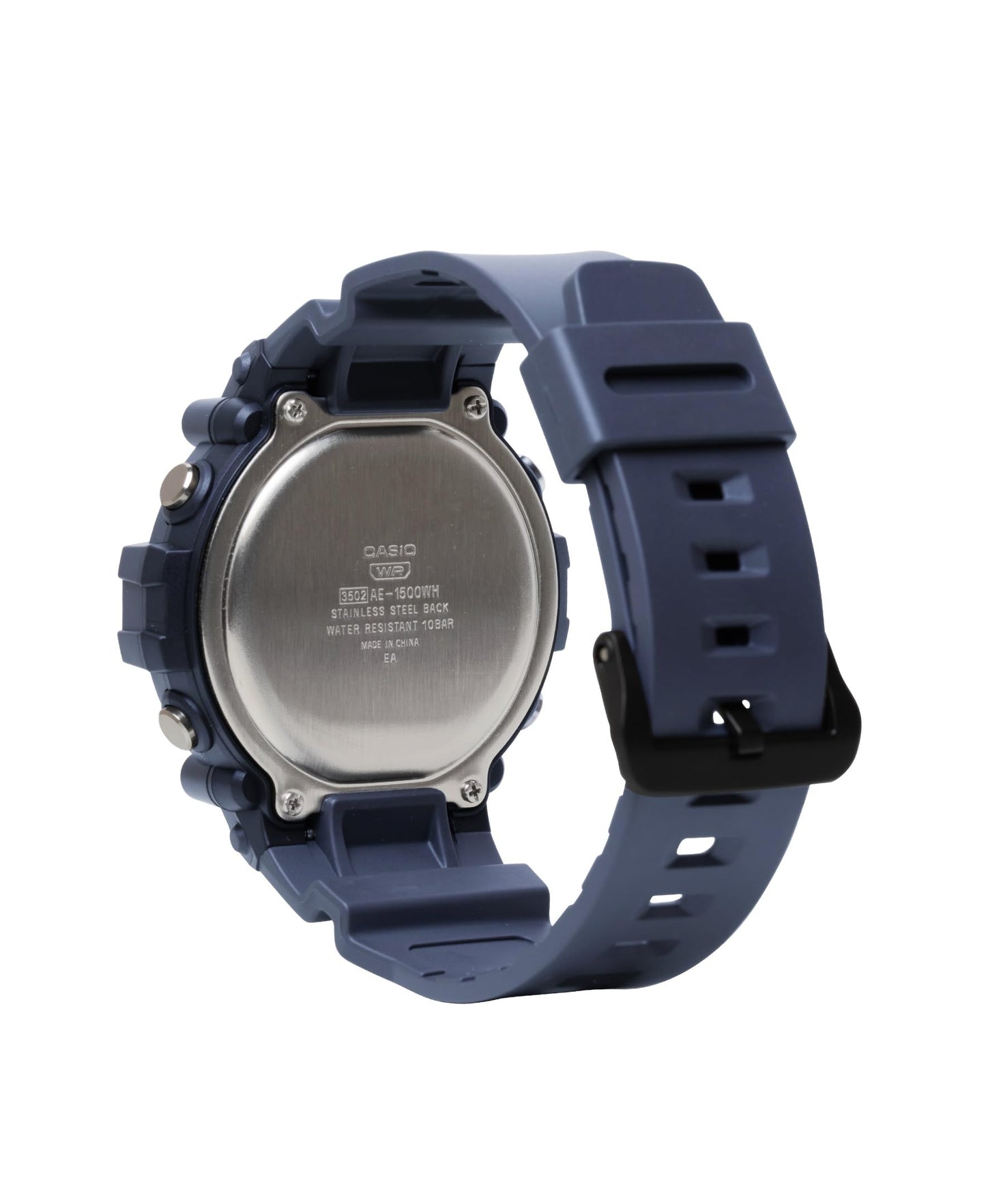 Casio Illuminator AE1500WH Series | 10-Year Battery | LED Backlight | 5-Alarms | 1/100 Sec Stopwatch | Men's Digital Watch