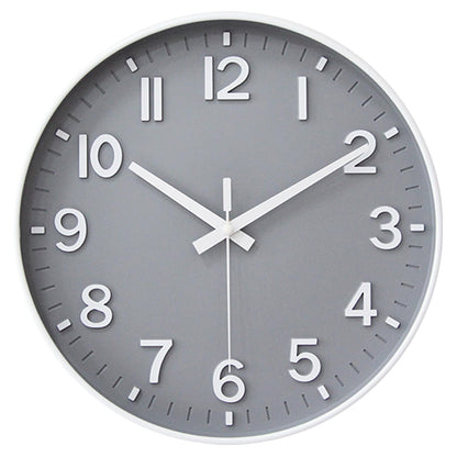 HZDHCLH Wall Clocks Battery Operated,Wall Clock Green,8 inch Wall Clock Silent Non Ticking Modern 3D Numbers for Kitchen Bedroom Living Room Office Classroom Decor