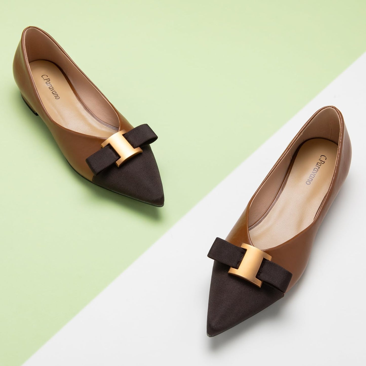 C.Paravano Flats for Women | Pointed Toe Flats | Ballet Flats | Women Shoes Dressy Comfortable