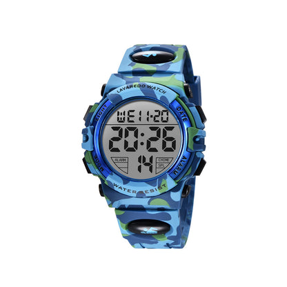 Kids Watch,Boys Watch for 3-15 Year Old Boys,Digital Sport Outdoor Multifunctional Chronograph LED 50 M Waterproof Alarm Calendar Analog Watch for Children with Silicone Band,Kids Gift