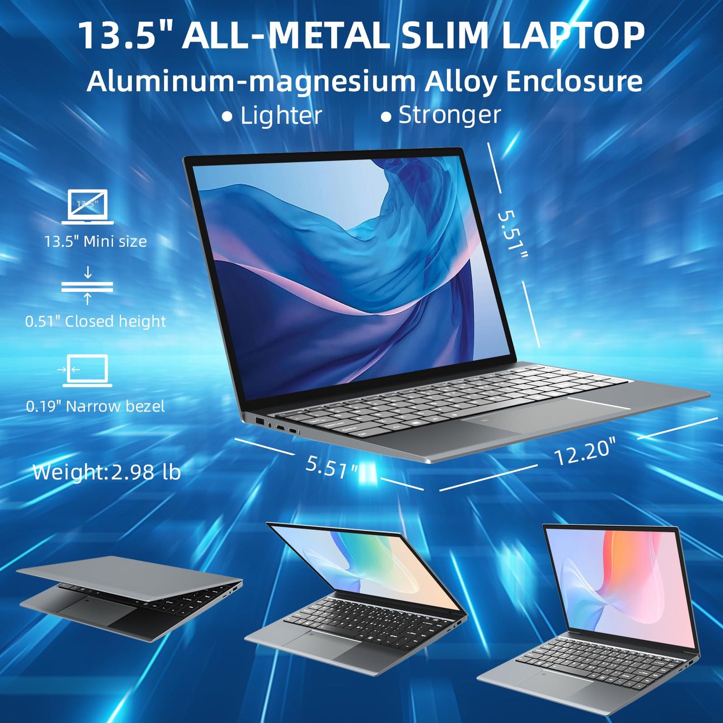 15.6" Yoga 2-in-1 Touchscreen Laptop Computer, AMD A9 Processor up to 3.2GHz, 8GB RAM 256GB SSD, Convertible Notebook with IPS FHD Display, USB-C, WiFi, Win11 Laptop for Work, Study & Home