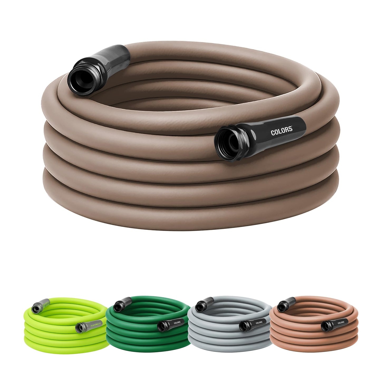 Flexzilla Garden Hose 5/8 in. x 50 ft., Lightweight All-Weather Water Hose, Durable and Flexible, Leak-Free Connections