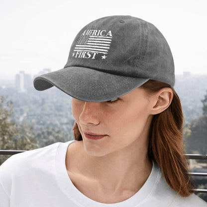 Funny Hat America Hats for Men Gifts for Dad Baseball Cap