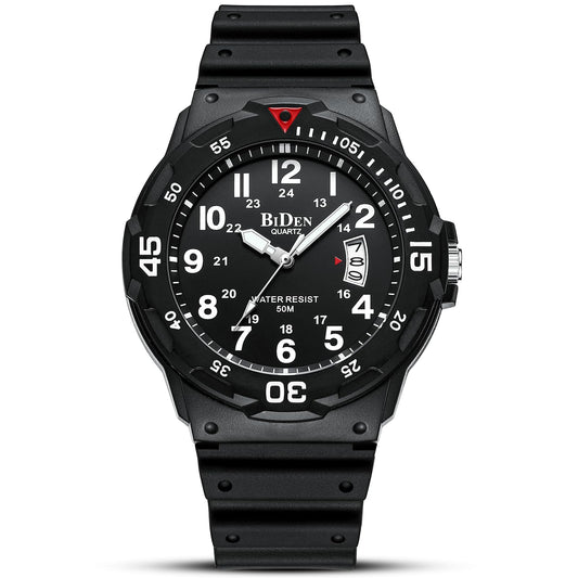 LN LENQIN Mens Watches Stainless Steel Waterproof Analog Quartz Watch for Men with Date Luminous Fashion Wristwatch