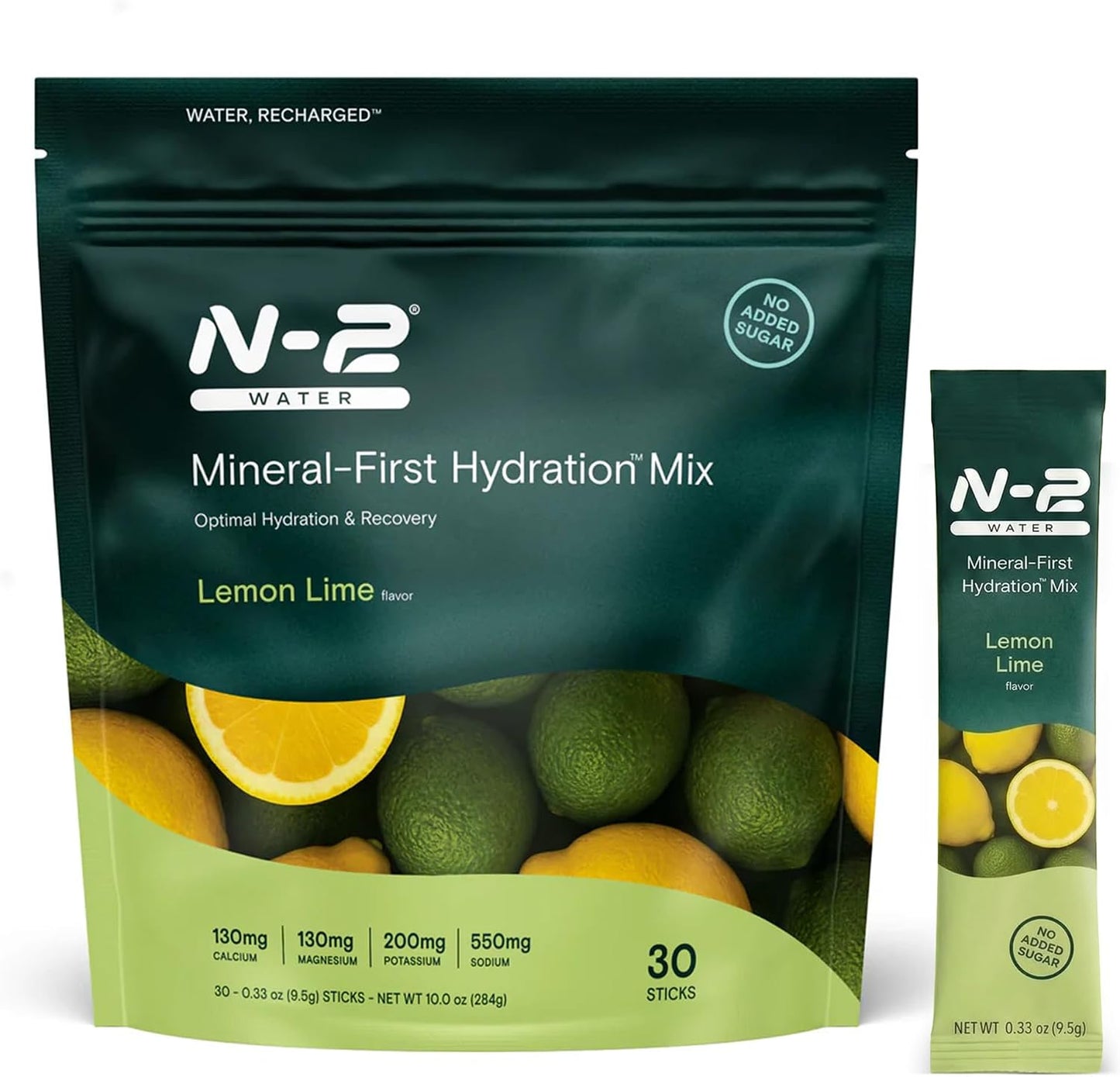 Mineral Hydration Packets – Electrolyte Powder Drink Mix with Calcium, Magnesium, Potassium – No Added Sugar, Natural Ingredients - Variety Pack (12 Packets)