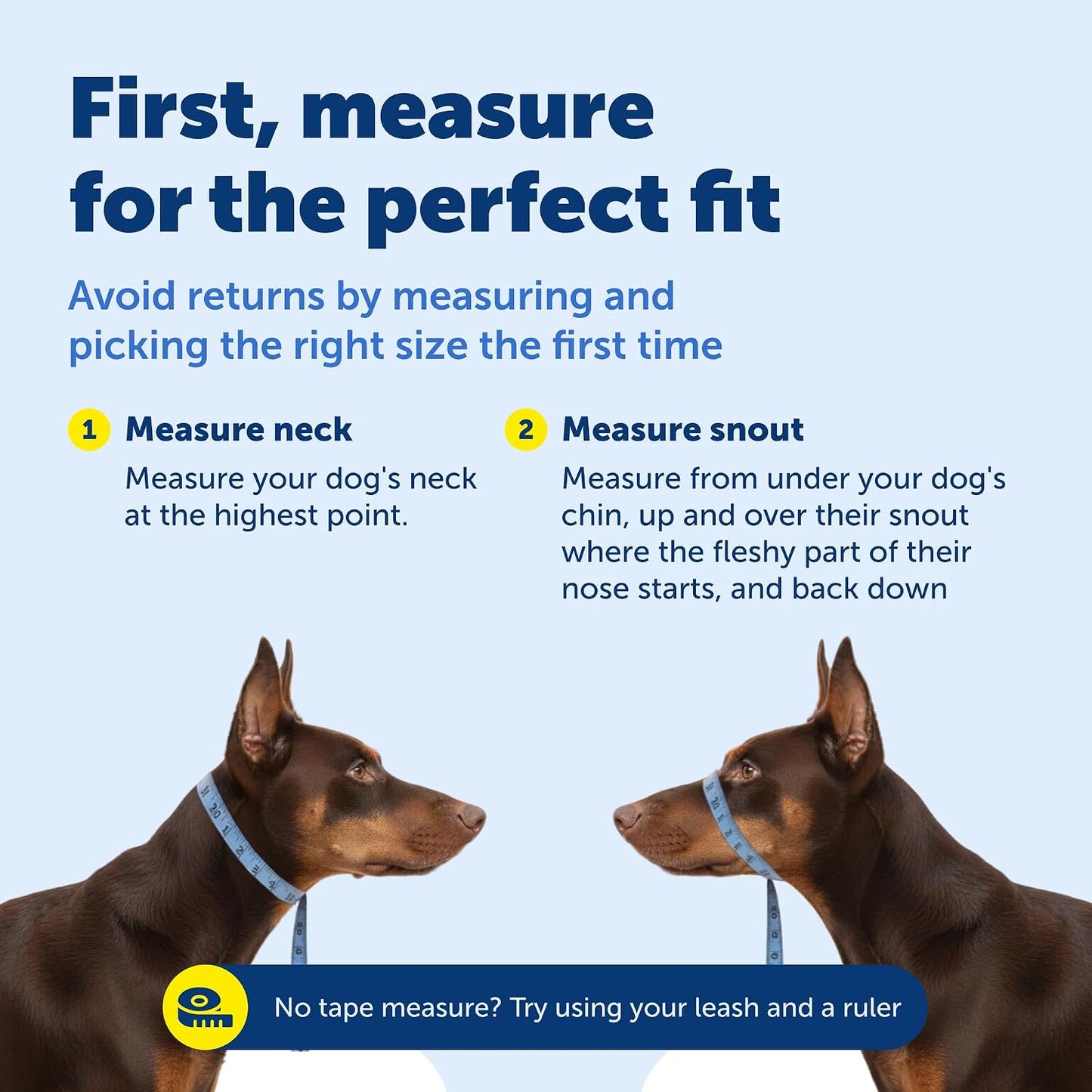 PetSafe Gentle Leader No Pull Dog Headcollar, Black, Medium | Veterinary Behaviorist-Designed No-Pull Headcollar Redirects Pulling Instinct, Padded Neoprene Nose Loop, Quick-Snap Fit