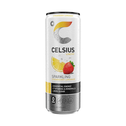 CELSIUS Sparkling Orange, Sugar Free Energy Drink, 12 Fl Oz (Pack of 12)