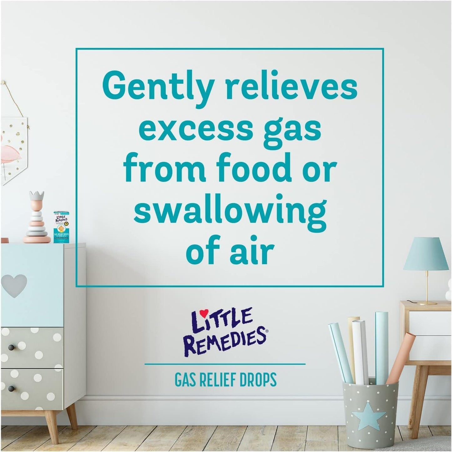 Little Remedies Newborn Gas Relief Drops, Relieves Discomfort from Gas, Baby Medicine with No Artificial Flavors or Dyes, Natural Berry Flavor, 1 Fl Oz (Pack of 3)