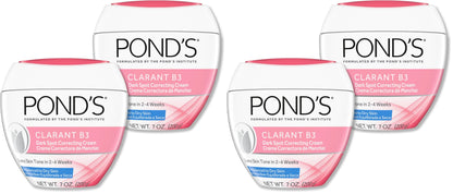 POND’S Clarant B3 Dark Spot Correcting Cream – Daily Moisturizer for Dry Skin – Moisturizing Face Cream with Vitamins B3 & C – Dermatologist Tested, 7 oz, 2 Pack