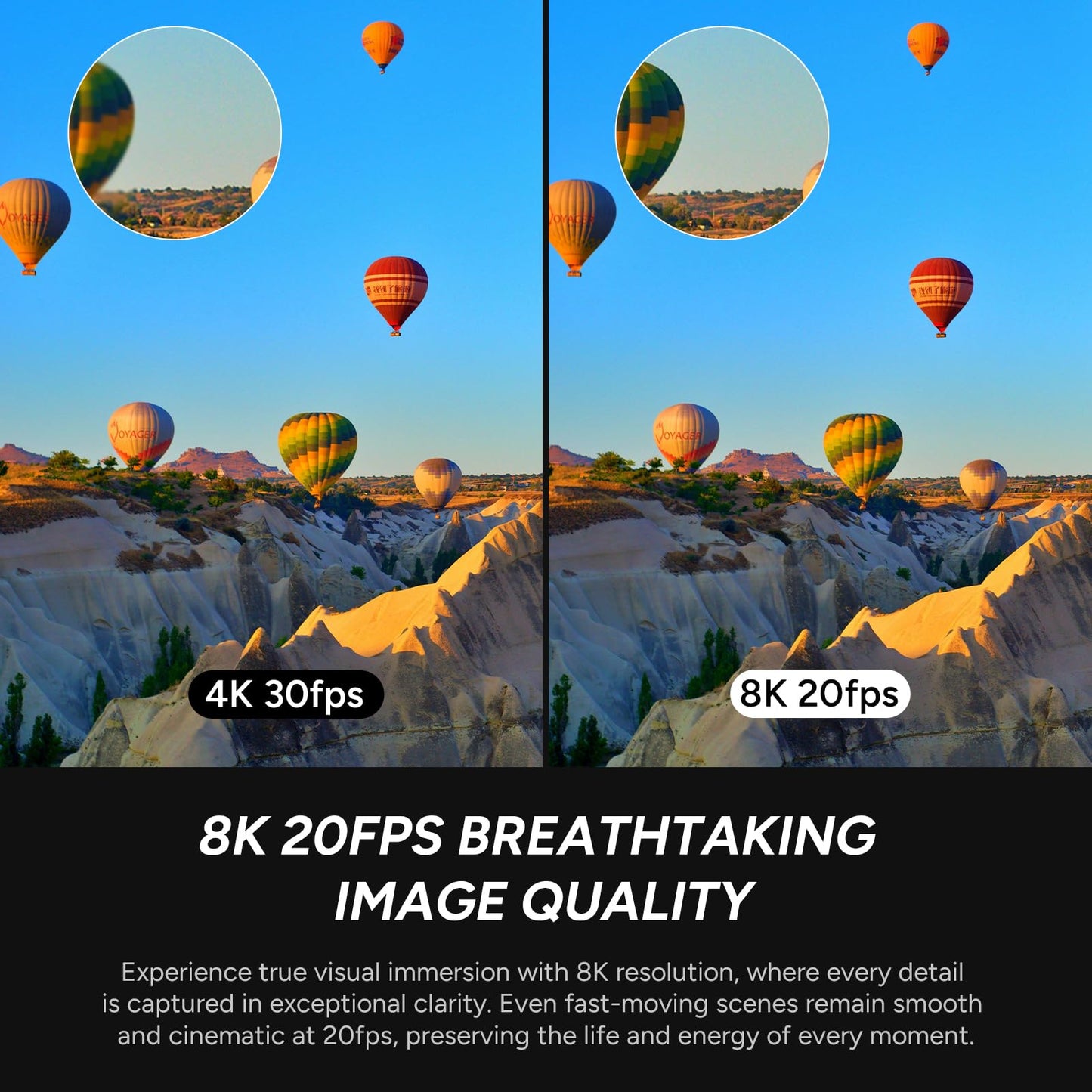 SJCAM SJ30 6K Action Camera with Wireless Microphone,8K/6K/5K/4K Image,5M Body Waterproof 2.51” Flip Touch Screen,Low Light,7H Battery Handle,SteadyMotion 2.0 Stabilization,for Travel (Creator Combo)