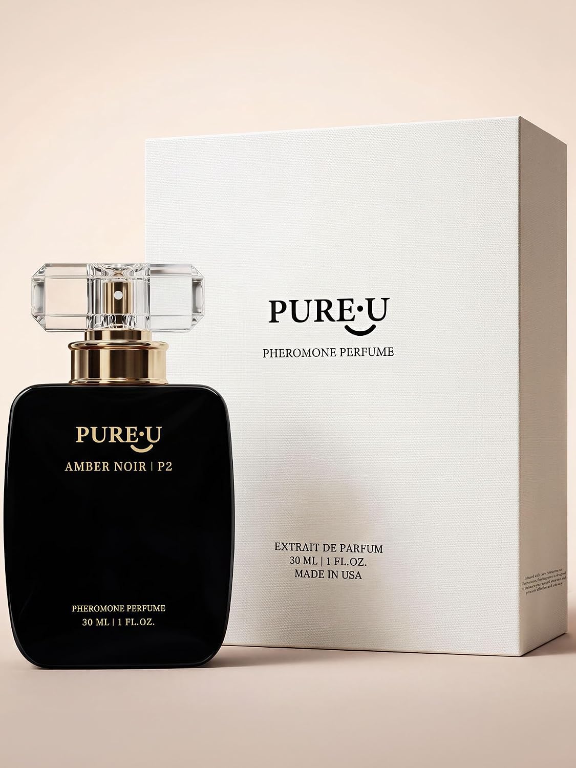 Pheromone Perfume for Women - Long Lasting Saffron Amber & Cedarwood Sophisticated Scent, Luxury Concentrated Extrait de Parfum Spray Oil, Portable Size Signature Scent, 1 fl oz (30ML