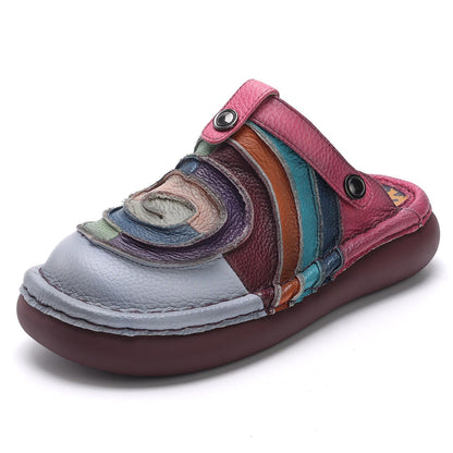 Women's Casual Loafers Shoes Garden Clogs for Women Platform Slippers Colorful Slip-On Comfortable Mules & Clogs Sandals