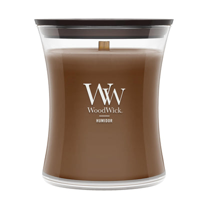 WoodWick Large Hourglass Fireside Candle, Premium Soy Blend Wax, Crackles as it burns, Perfect for Gifting, 21oz