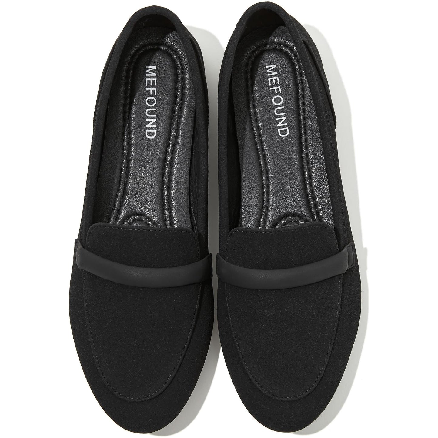Women's Slip on Flats Shoes Runs Small Faux Suede Ballet Flats Fashion Business Casual Comfortable Flats Dressy Loafers for Women