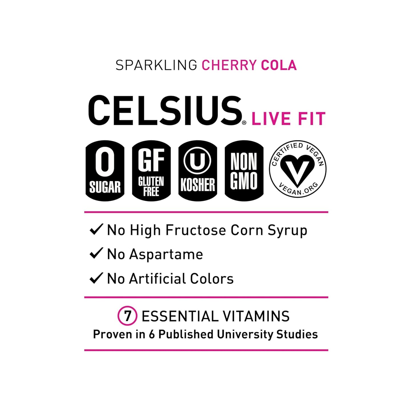 CELSIUS Sparkling Orange, Sugar Free Energy Drink, 12 Fl Oz (Pack of 12)
