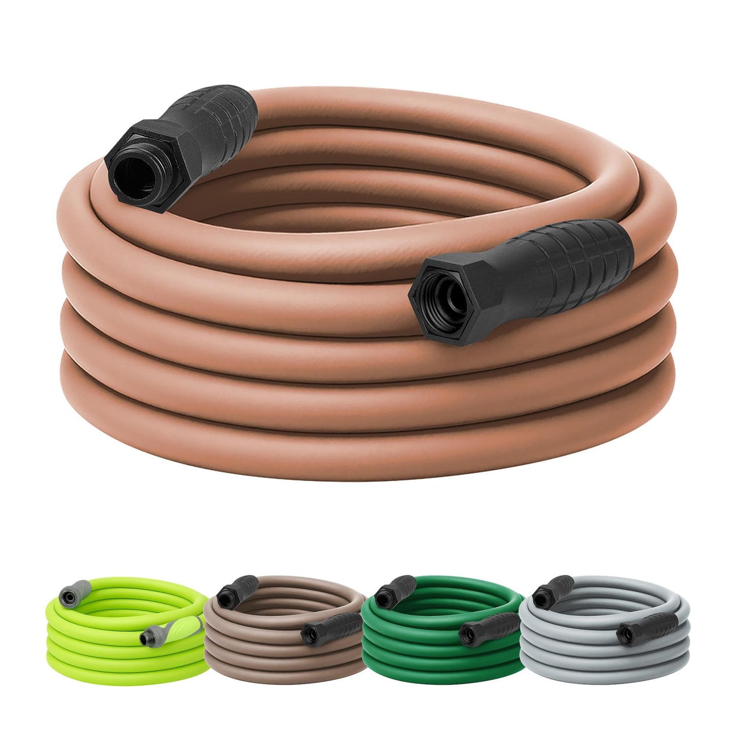 Flexzilla Garden Hose 5/8 in. x 50 ft., Lightweight All-Weather Water Hose, Durable and Flexible, Leak-Free Connections