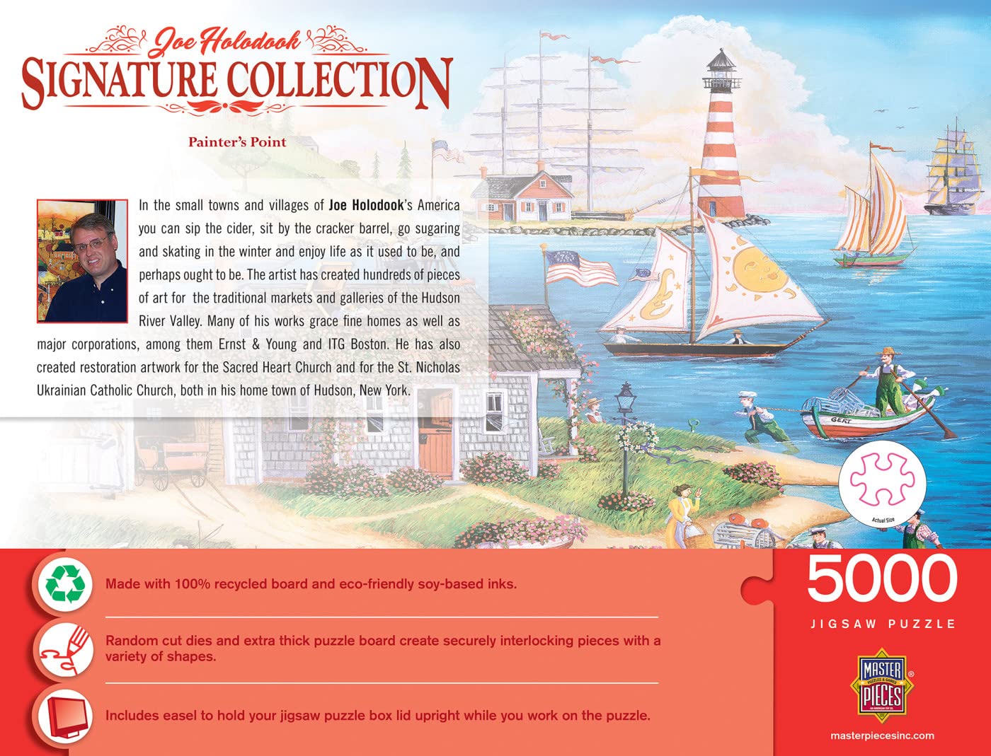 MasterPieces 5000 Piece Jigsaw Puzzle for Adults, Family, Or Kids - Buy Local Honey - Manufacturer Defect - 40"x60"