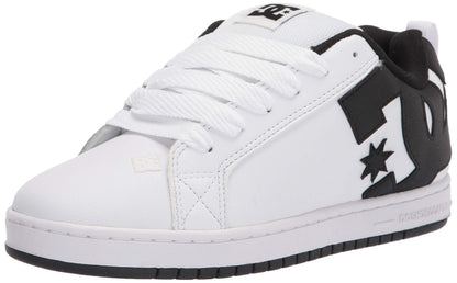 DC Men's Court Graffik Casual Low Top Skate Shoe Sneaker