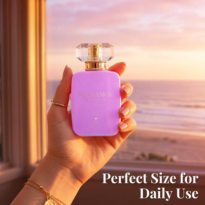 Pheromone Perfume for Women, Amber Noir Extrait de Parfum - Long Lasting Vanilla Amber Scent, 30% High Concentration, Full Size Fragrance Spray, 1.0 oz / 30 ml