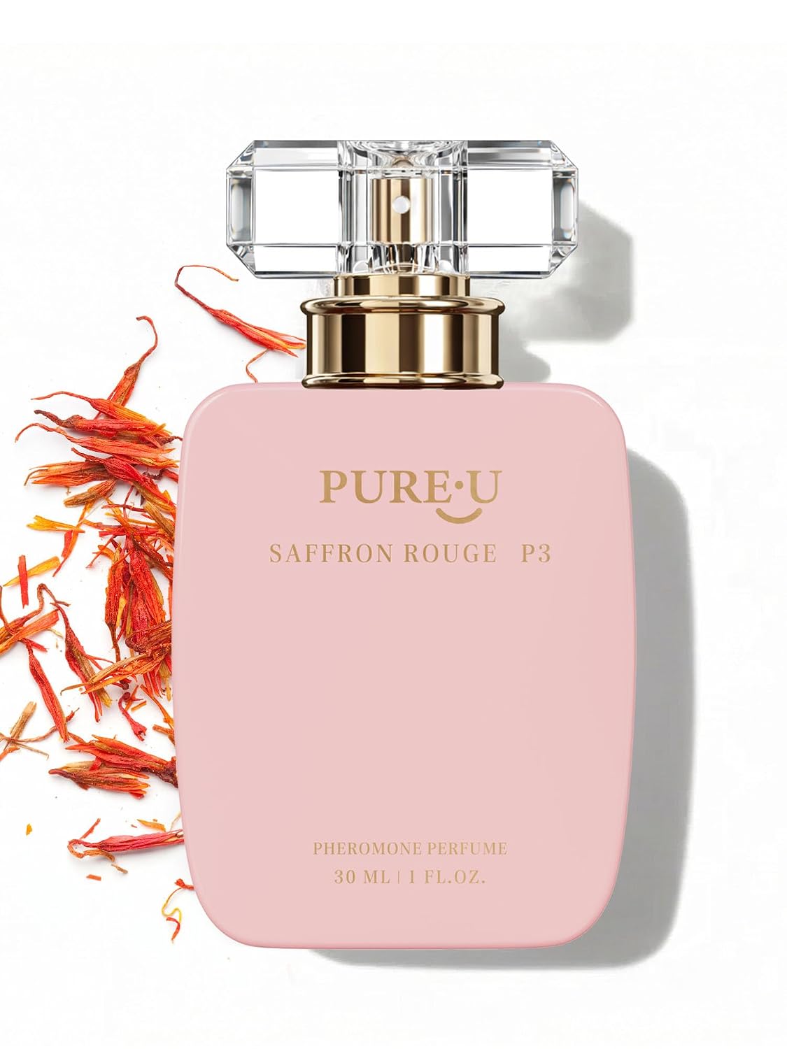 Pheromone Perfume for Women - Long Lasting Saffron Amber & Cedarwood Sophisticated Scent, Luxury Concentrated Extrait de Parfum Spray Oil, Portable Size Signature Scent, 1 fl oz (30ML