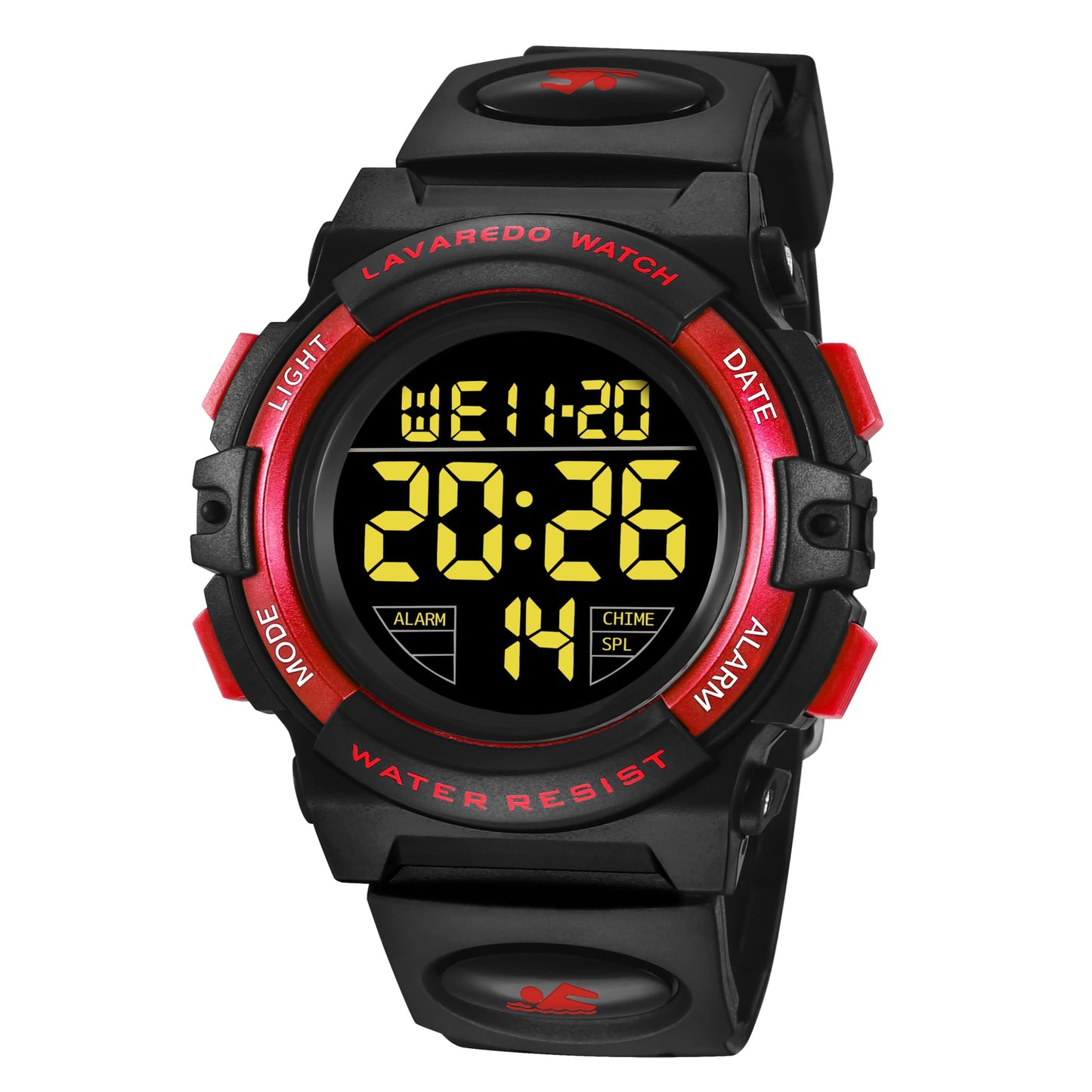 Kids Watch,Boys Watch for 3-15 Year Old Boys,Digital Sport Outdoor Multifunctional Chronograph LED 50 M Waterproof Alarm Calendar Analog Watch for Children with Silicone Band,Kids Gift