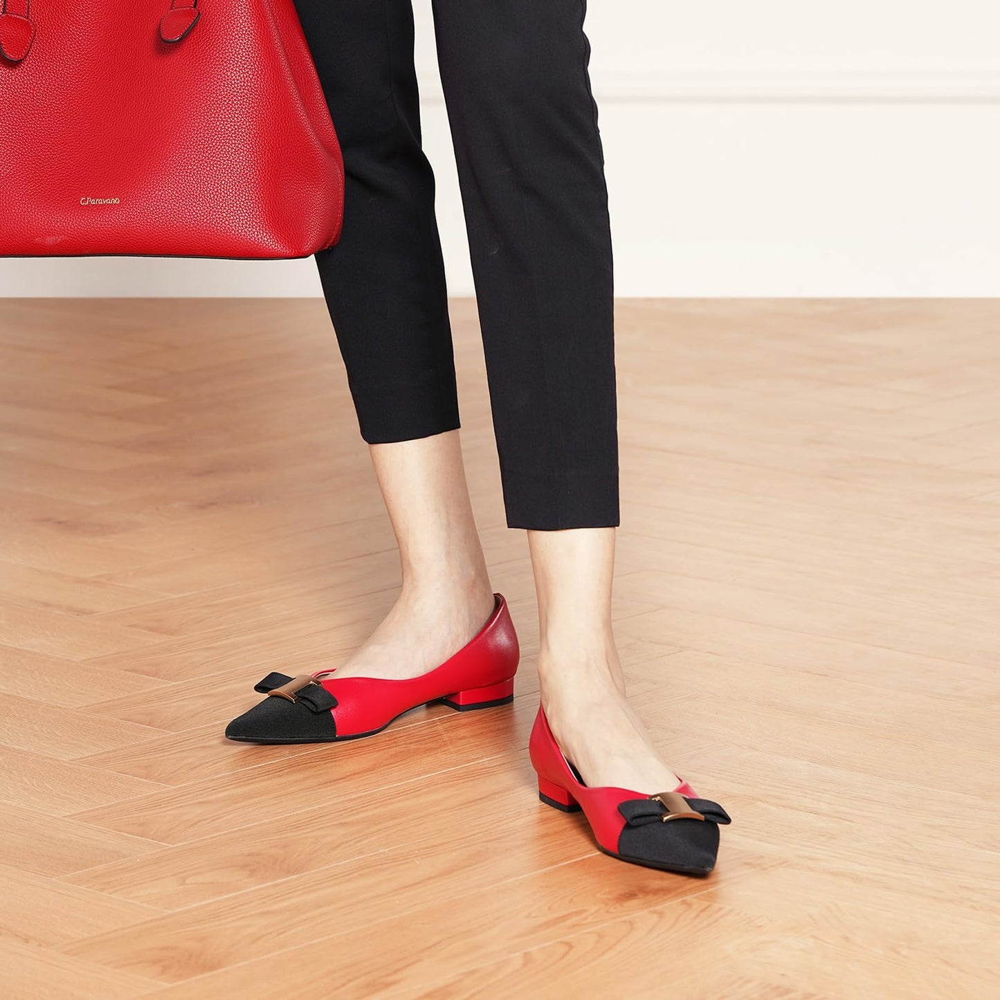 C.Paravano Flats for Women | Pointed Toe Flats | Ballet Flats | Women Shoes Dressy Comfortable