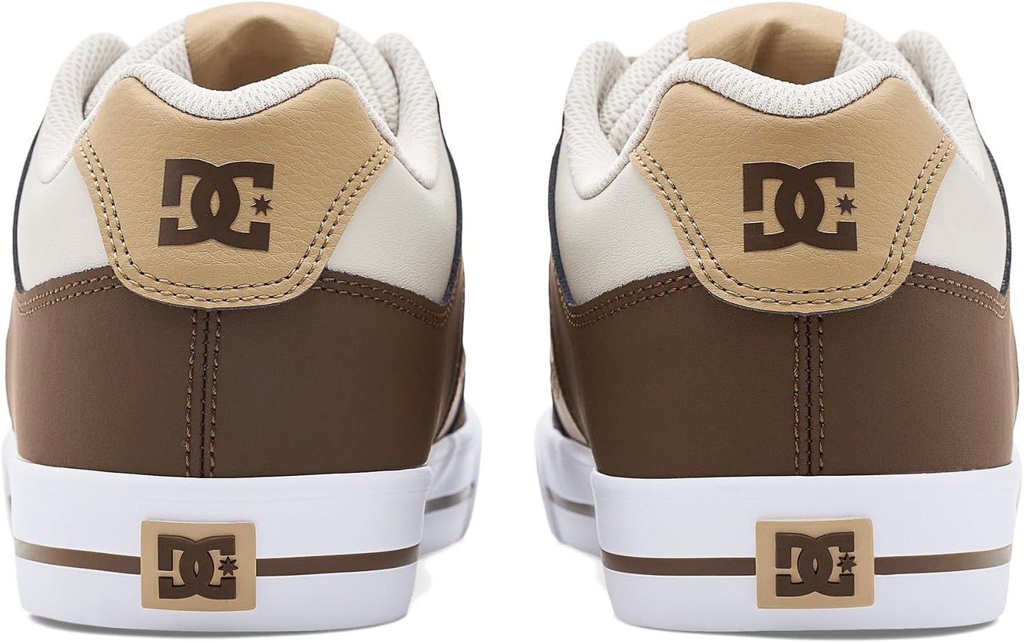 DC, Men's, Pure, Cream/Brown/Tan, 8, Medium