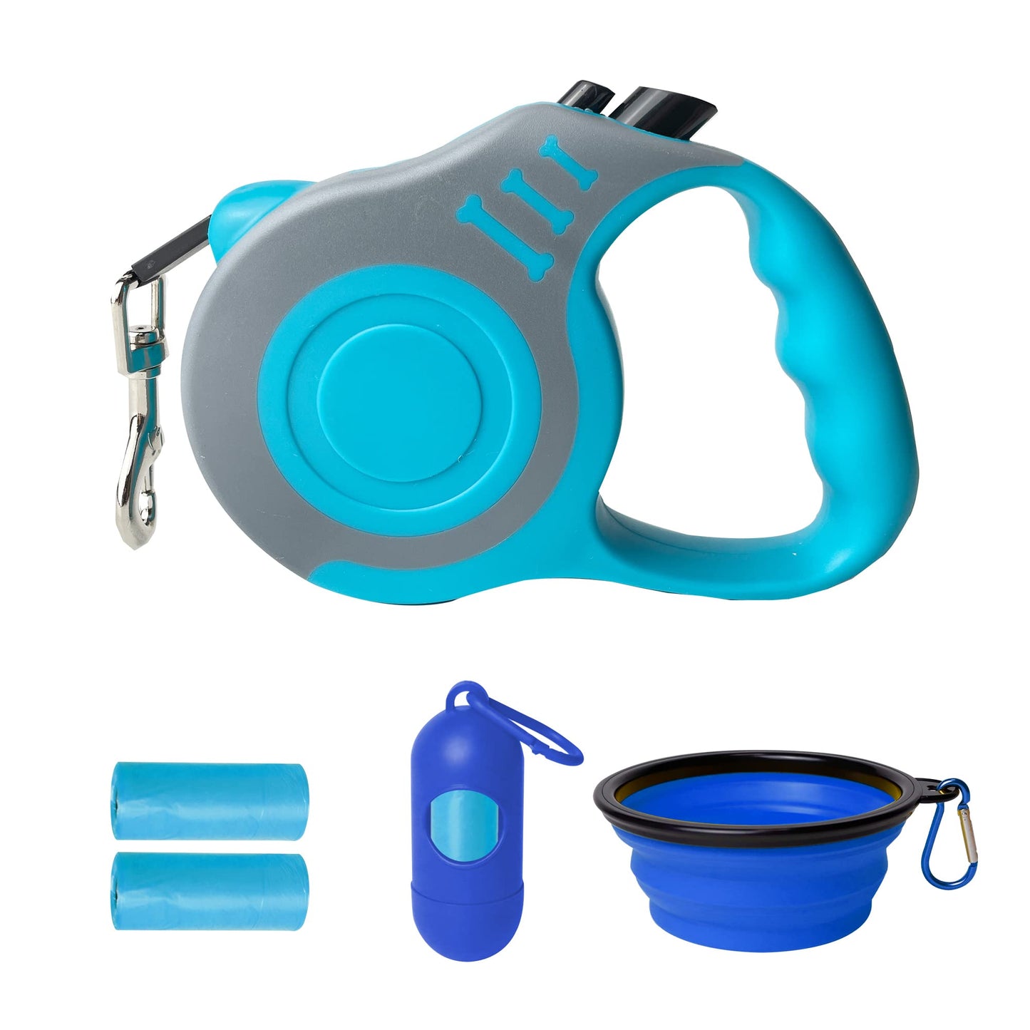 Retractable Dog Leash Automatic Telescopic Tractor Dog Tape, Pet Tape 10/16 FT Durable and Convenient, with Non-Slip Handle, Suitable for Small and Medium-Sized Dogs