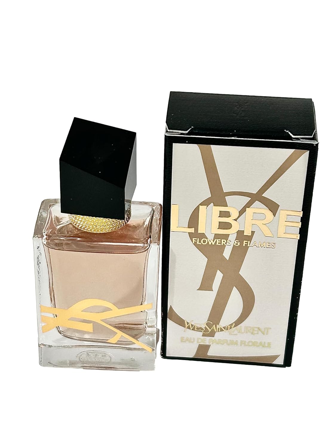 Yves Saint Laurent YSL LIBRE FLOWERS & FLAMES EDP FLORALE Mini Perfume LE PARFUM Splash On - 7.5 ml / 0.25 Fl Oz