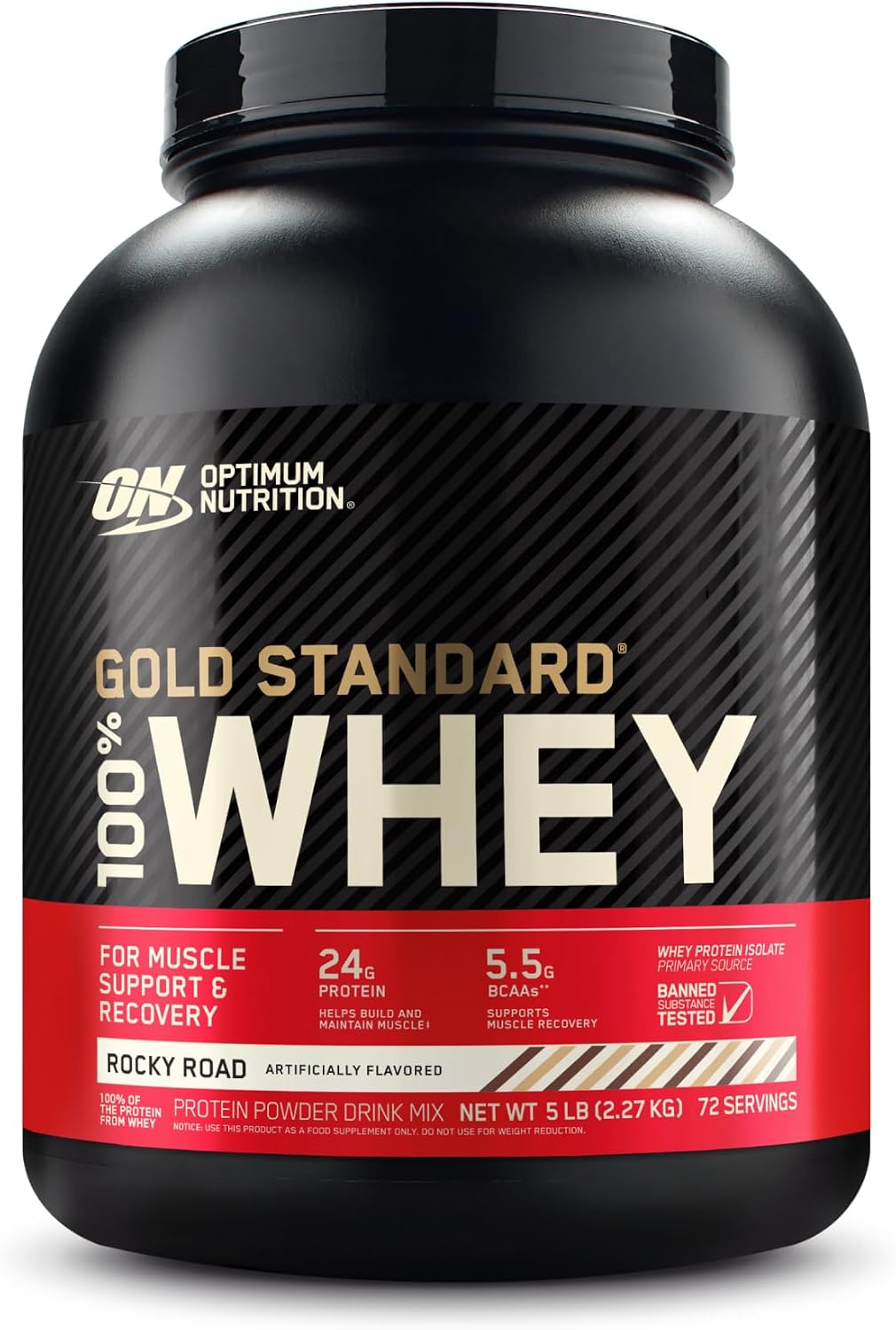 Optimum Nutrition Gold Standard 100% Whey Protein Powder, Extreme Milk Chocolate, 10 Pound (Packaging May Vary) (Pack of 2)