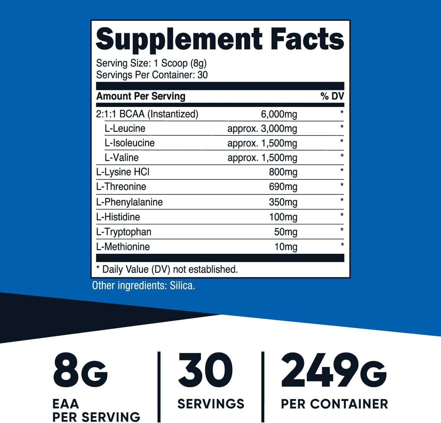 Nutricost EAA Powder 30 Servings (Fruit Punch) - Essential Amino Acids - Non-GMO, Gluten Free, Vegetarian Friendly (Pack of 2)