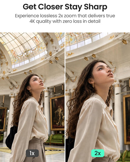 Xtra Muse, Vlogging Camera with 1'' CMOS & 4K/120fps Videos, Pocket Camera with 3-Axis Gimbal Stabilizer, Fast Focusing, Face/Object Tracking, Digital Video Camera for Photography, Digital Camera